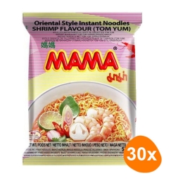 Mama - Instant Noodles Shrimp (Tom Yum) - 30 bags