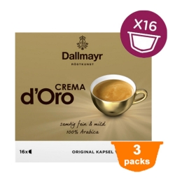 Dolce Gusto - Dallmayr Crema d'Oro - 3x 16 Pods