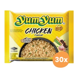 Yum Yum | Chicken Noodles Bag | 30 x 60 g