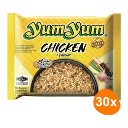 Yum Yum - Instant Noodles Chicken - 30 bags