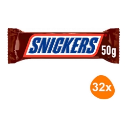 Snickers - Chocolate Bar (Single) - 32 Bars