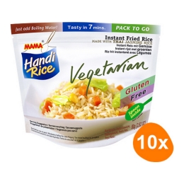 Mama Handi Rice - Instant Fried Rice Vegetarian - 10 bags