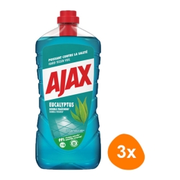 Ajax - All-purpose cleaner Eucalyptus - 3x 1,25ltr