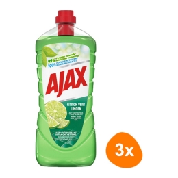 Ajax - All-purpose cleaner Lemon - 3x 1,25ltr