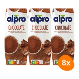 Alpro - Soya Drink Chocolate - 8x (3x 250ml)