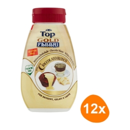 Fabbri - Mini Topping White Chocolate - 12x 165ml