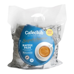 Caféclub - Supercreme Coffee Pads Naturmild - 100 pads
