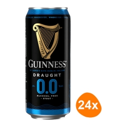 Guinness - Draught 0.0 Stout - 24x 440ml
