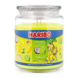 Haribo - Scented Candle Coconut Lime - 510g