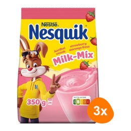 Nesquik - Milk-Mix Strawberry - 3x 350g