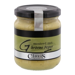 Clovis - Mustard with green pepper - 200g
