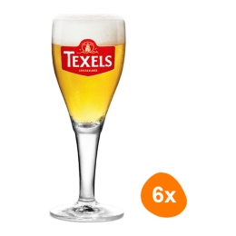 Texels - Beerglass on Foot 300ml - Set of 6