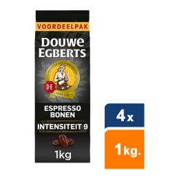 Douwe Egberts - Espresso Beans - 4x 1kg