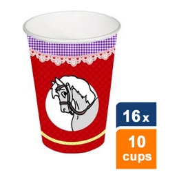 Duni - Paper cups Sint & Piet - 16x 10 pcs
