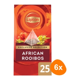 Lipton - Exclusive Selection African Rooibos tea - 6x 25 Tea bags