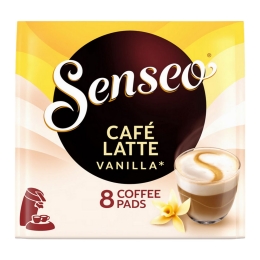 Senseo - Cafe Latte Vanilla - 8 pads