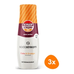 SodaStream - Schwip Schwap Sugarfree Syrup - 3x 440ml