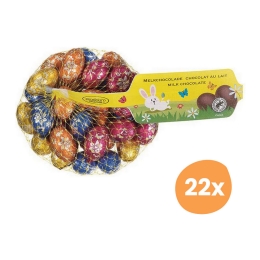 Excelcium - Milk Chocolate Easter Eggs - 22x 100g