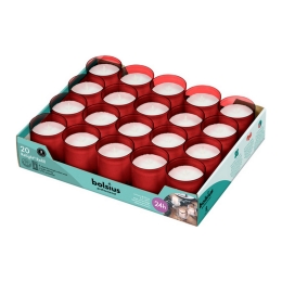 Bolsius - Relight red candles - Refill 20 pieces