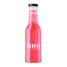 Moj - Rhubarb Hibiscus - Bottle - 12 x 0.2 liters