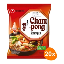 Nongshim - Instant Noodles Champong - 20 bags