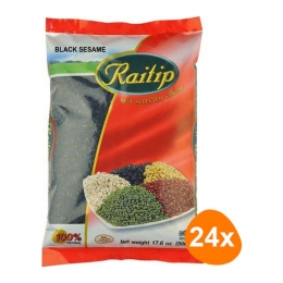 Raitip - Black Sesame Seeds - 24x 500g