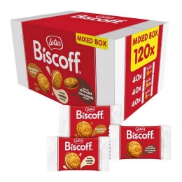 Lotus Biscoff - Sandwich Cookie Mixdoos - 120 stuks