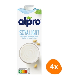 Alpro - Soya Drink Light - 4x 1ltr