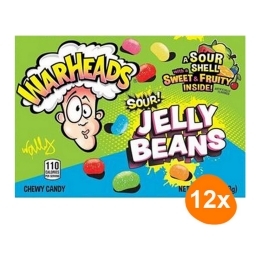 Warheads - Sour Jelly Beans Theater Box - 12 pcs