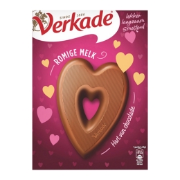 Verkade - Chocolate Heart Milk - 135g