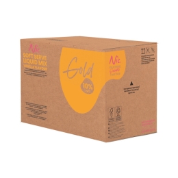 Nic - Ice Cream Mix Liquid Gold 10% - 10 litres
