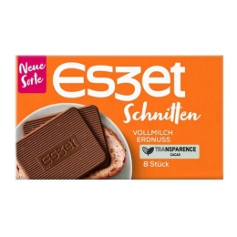 Eszet - Schitten Vollmilch Erdnuss - 20 x 75 gram