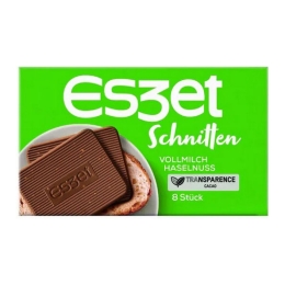 Eszet - Schitten Vollmilch-Nuss - 20 x 75 gram