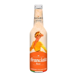 Macario Retro Drink - Aranciata Rossa Red Orange Soda - 12 x 275 ml