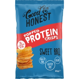 Good & Honest - Protein Crisps Sweet Bbq - 8 x 85 grams