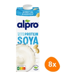 Alpro - Soya Drink Original - 8x 1ltr