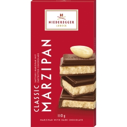 Niederegger - Marsepein Pure Chocolade - 10 x 110 grams