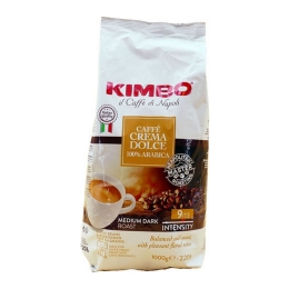 Kimbo - Caffé Crema Dolce 100% Arabica Bonen - 6x 1000g