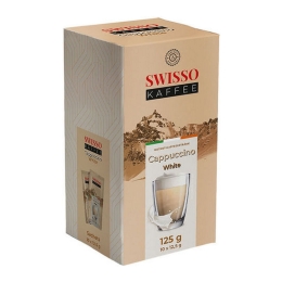 Swisso - Coffee Cappuccino White - 10x 10sachets