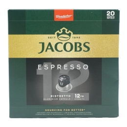 Jacobs - Nespresso Espresso Ristretto - 10x 20caps