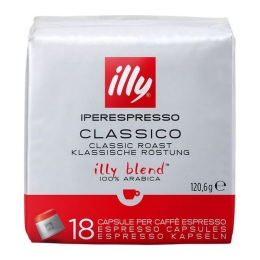 Illy - Iperespresso Classico Espresso - 6x 18caps