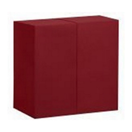PTP - Servetten 2-laags - 1/8 vouw - Rood - 40x40cm - 30x40 stuks