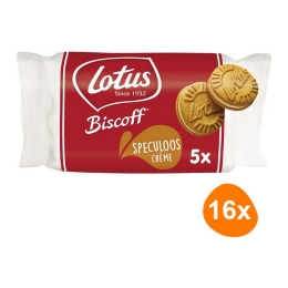 Lotus - Biscoff Sandwich Cookie Speculoos Cream - 16x 5 pcs