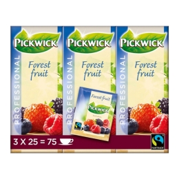 Pickwick - Professional Forest Fruit - 3x 25 Tea bags