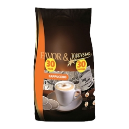 Favor - Cappuccino Megabag - (30 pads + 30 topping) 