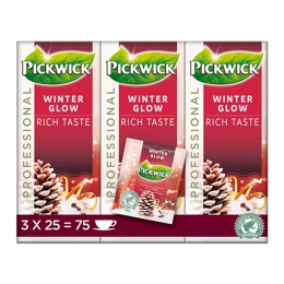 Pickwick - Professional Winterglow - 3x 25 Tea bags