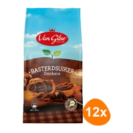 Van Gilse - Brown Caster Sugar - 12x 600g