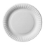 Borden - Rond Wit Karton 23cm - 100 stuks