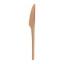Mes - Bruin 170mm - 50 stuks