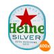 Heineken - Beer Mats Silver - 400 pcs (4x 100 pcs)